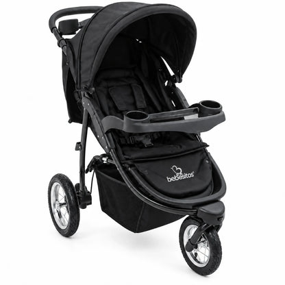 Coche para bebé con cargador/portabebé y base