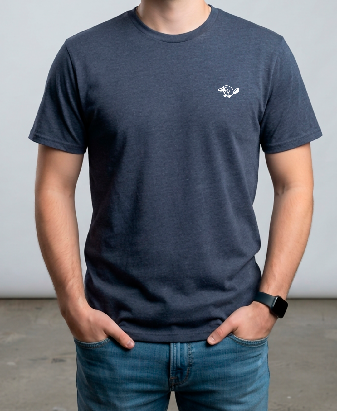 ORIGIN Basic Shirt — Navy Blue