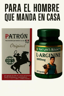 Patrón + L-Arginina 1000 ¡Promoción 2 x 1!