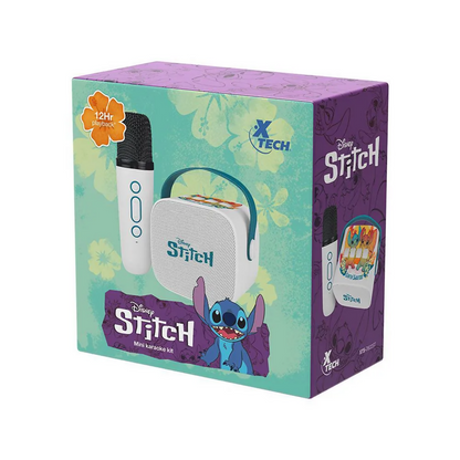 Disney Stich Spkr Wls-BT Karaoke kit w mic