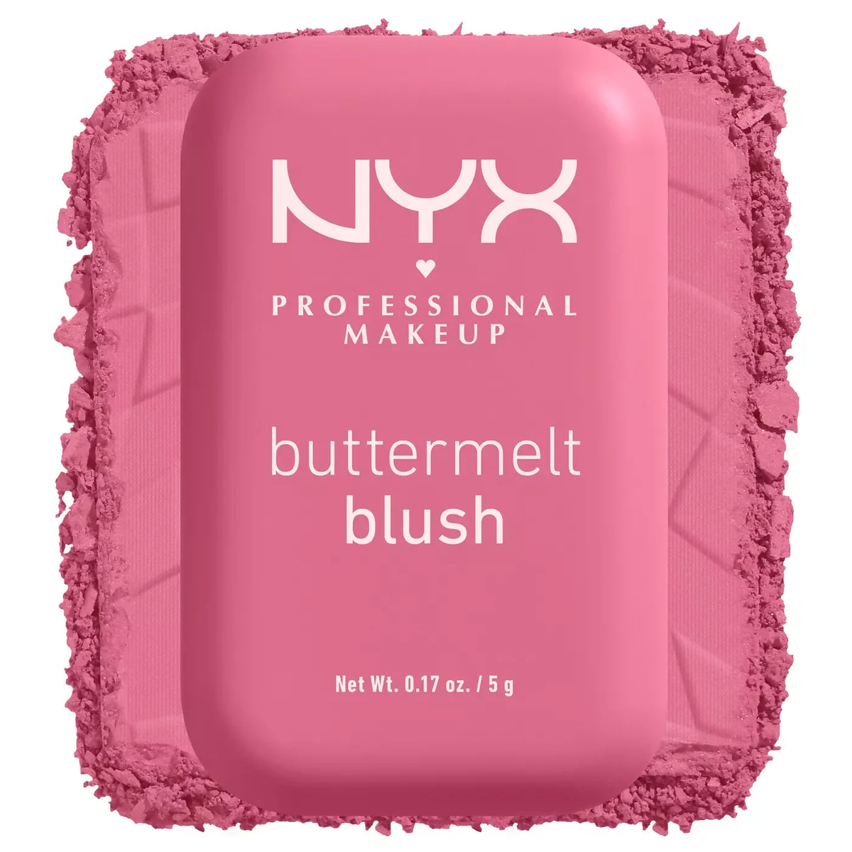 Rubor en Polvo NYX Buttermelt Powder Blush - Alta Pigmentación