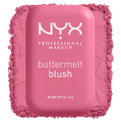 Rubor en Polvo NYX Buttermelt Powder Blush - Alta Pigmentación
