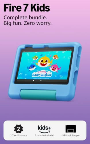 Tablet Amazon Fire 7 Kids, 7" 16 GB