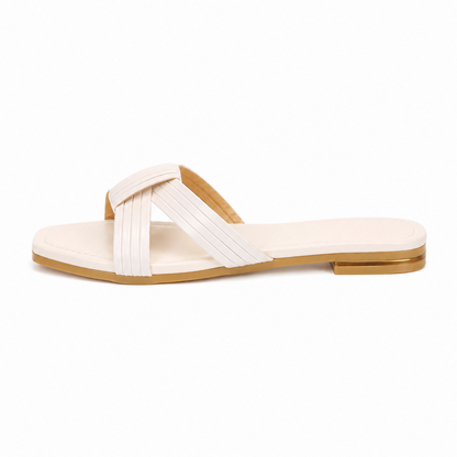 Sandalia Aura Blancas