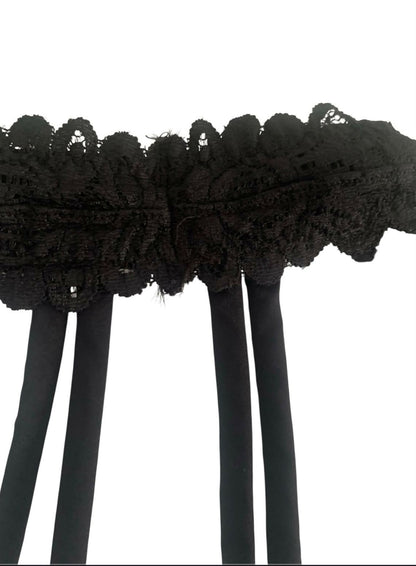 Bralette de encaje negro Talla M