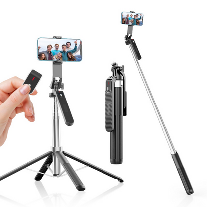 Trípode selfie stick con bluetooth