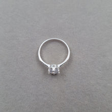 Anillo compromiso plata 925