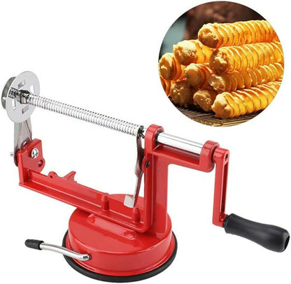 Pelador de frutas en espiral