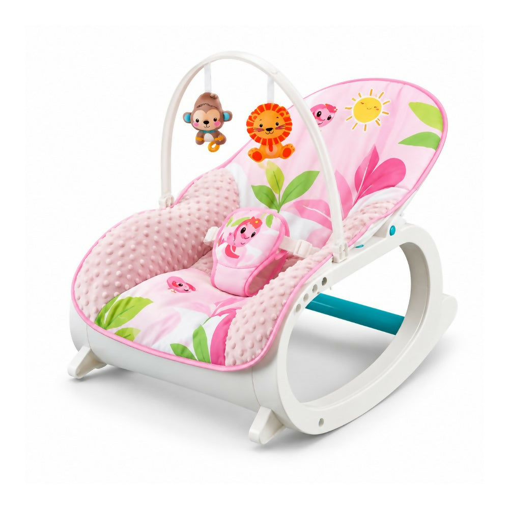 Silla Mecedora para Bebé con Juguetes