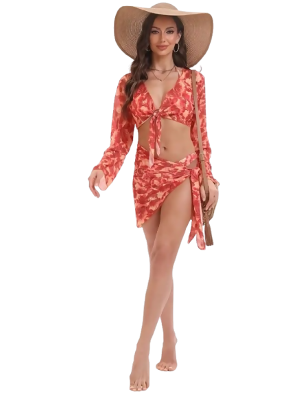 Traje de Baño Naranja