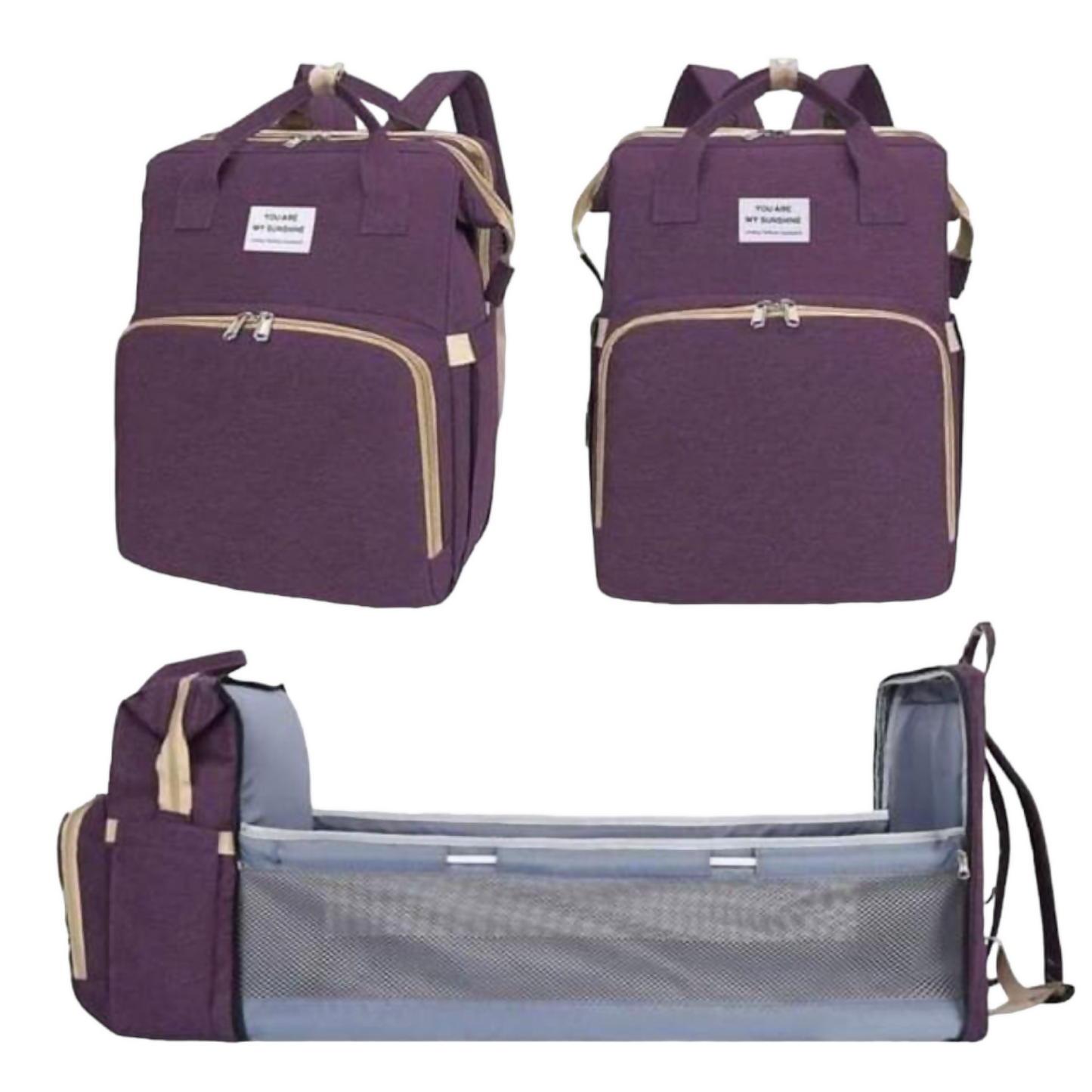 Bolsón Pañalera 3 en 1