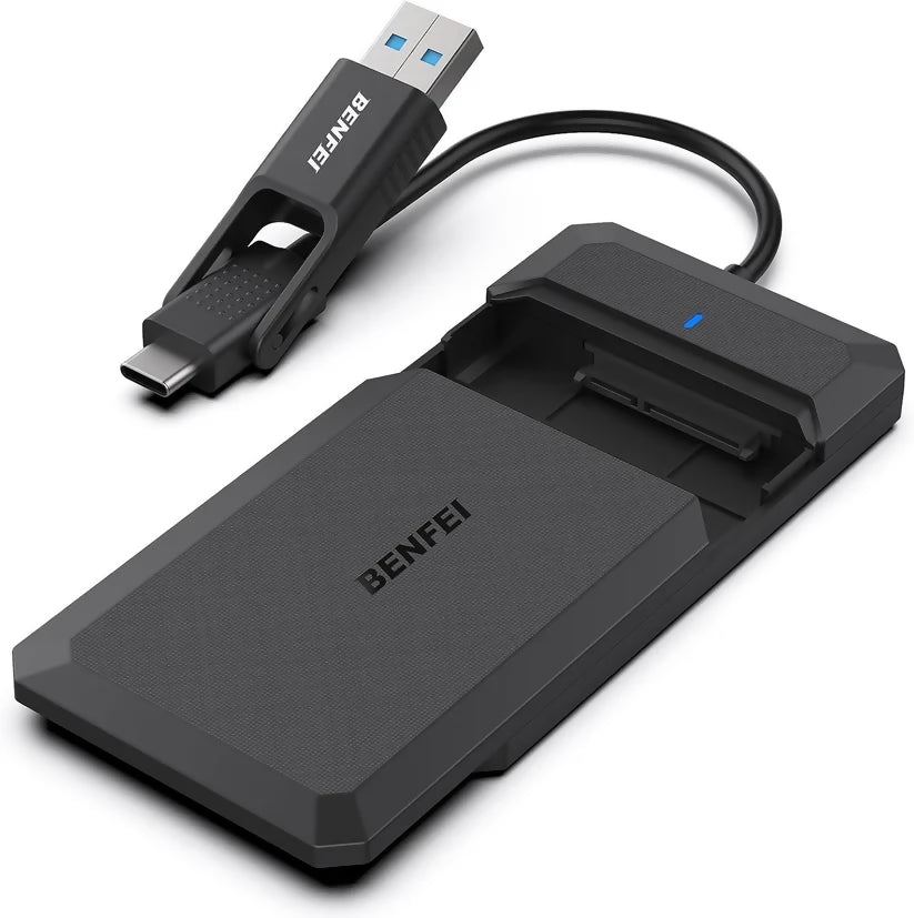 Caja de Disco Duro Externo SATA a USB