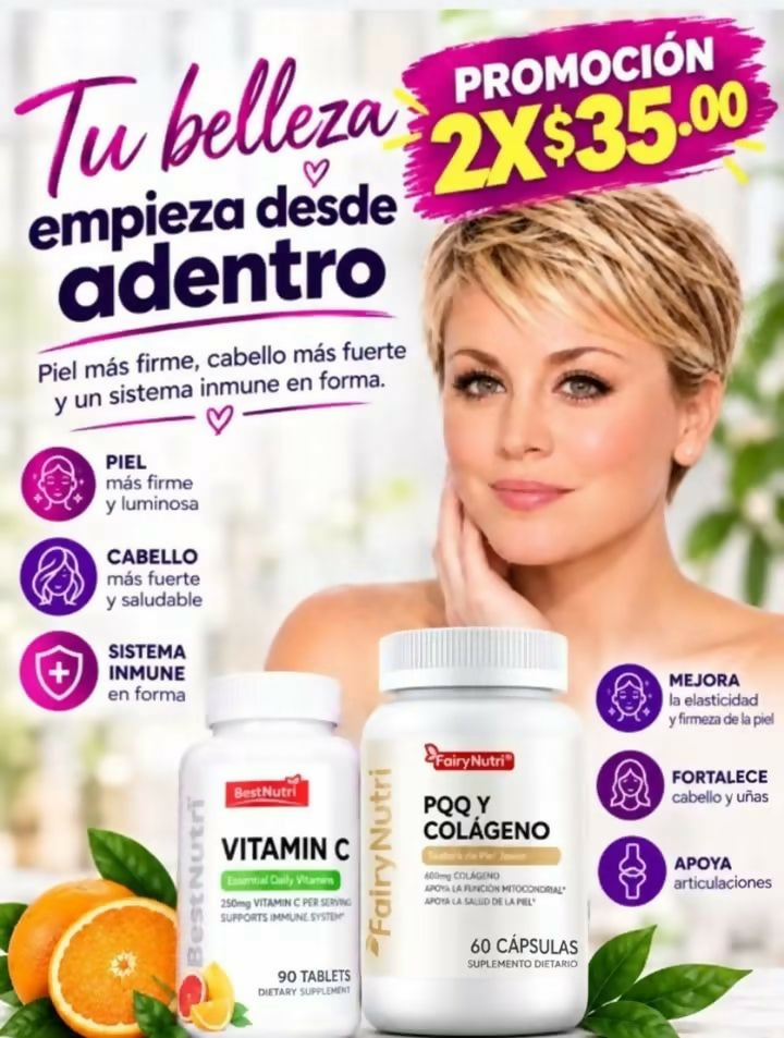 COLLAGEN PEPTIDES + VITAMINA C