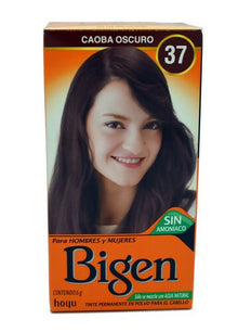 TINTE BIGEN EN POLVO Tinte No. 37 - Caoba Oscuro