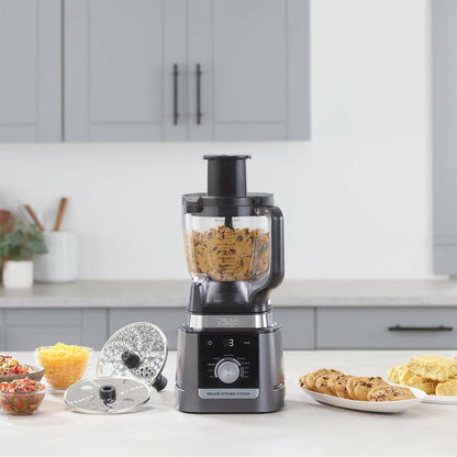 Ninja Deluxe Kitchen System Licuadora Inteligente Multifuncional con Procesador Auto-IQ 1 200 W