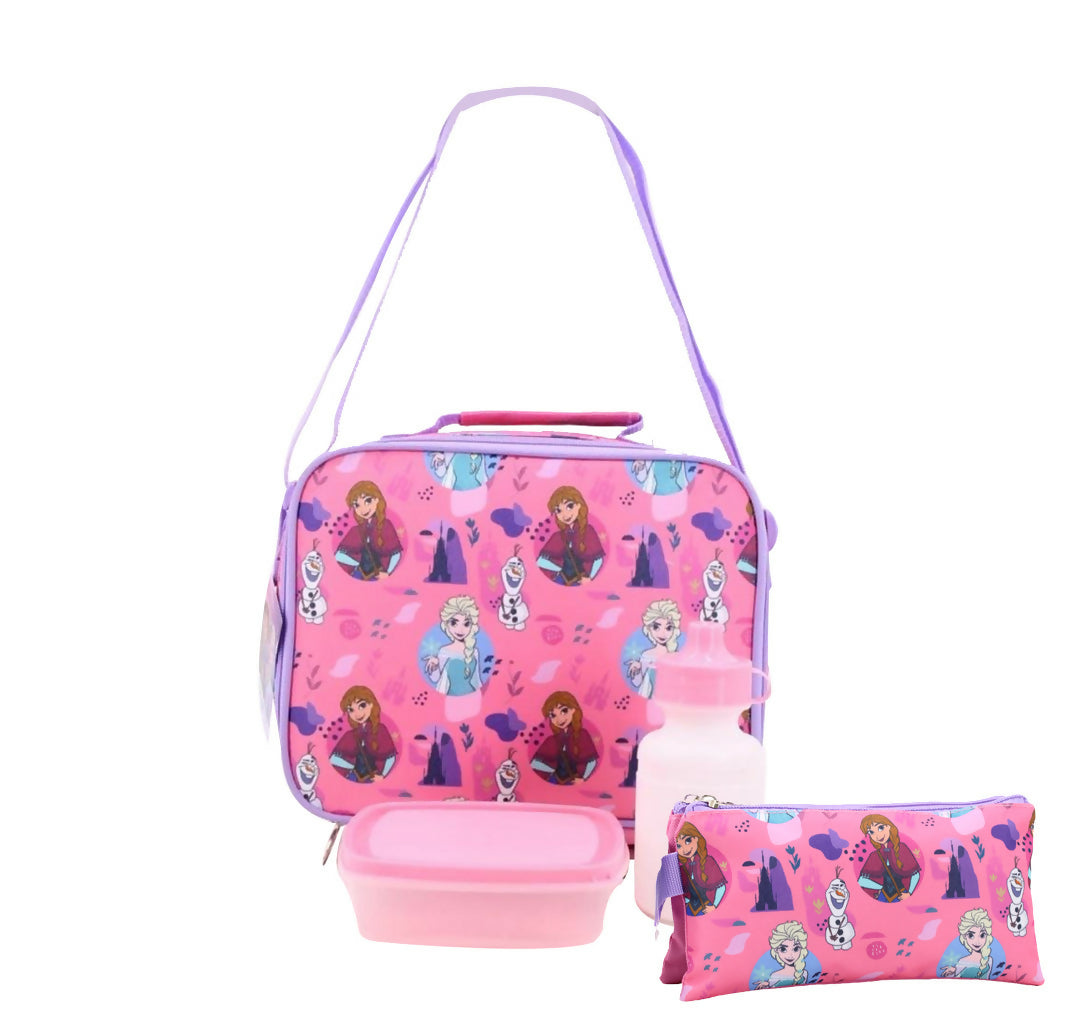 Set de lonchera y estuche infantil