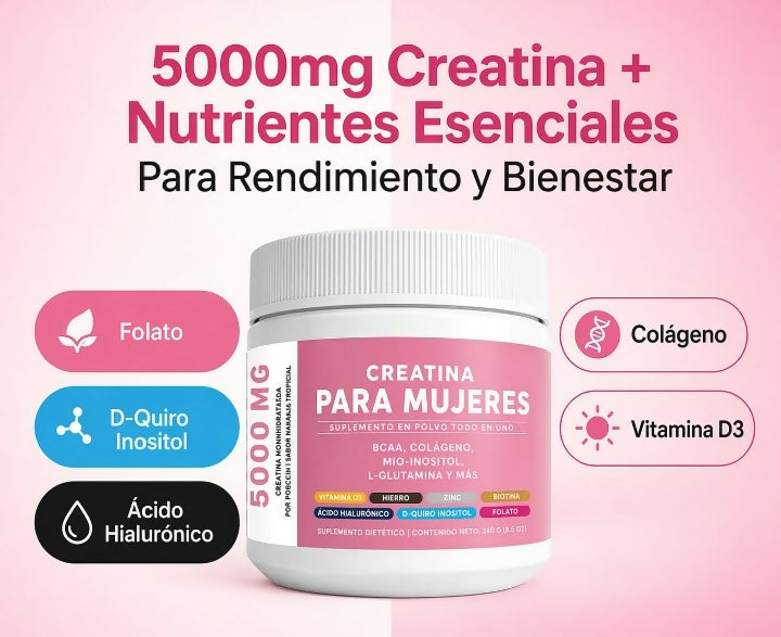 Creatina en Polvo/ For Women’s