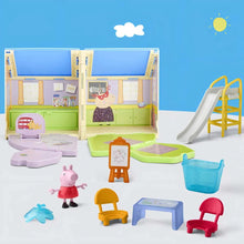Peppa Pig Pop-Open Playgroup Playset con figura.