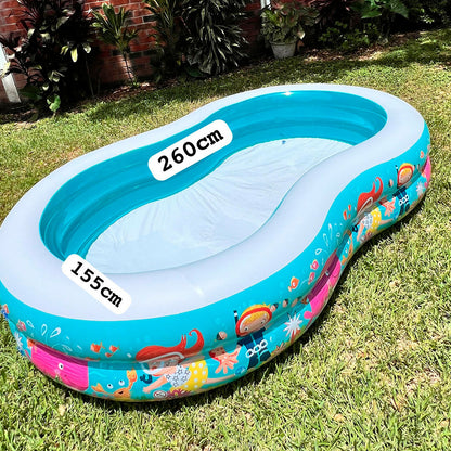 Piscina infantil Inflable con diseño de mar