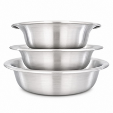 Set de 3 recipientes de aluminio