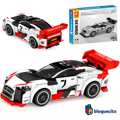 SEMBO | FAMOUS car Blanco