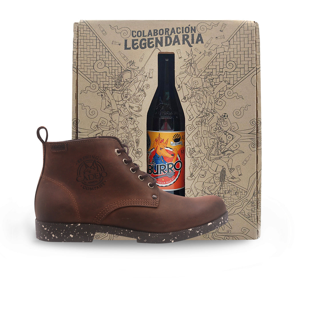 Botas industrial El Burro cafe para Hombre