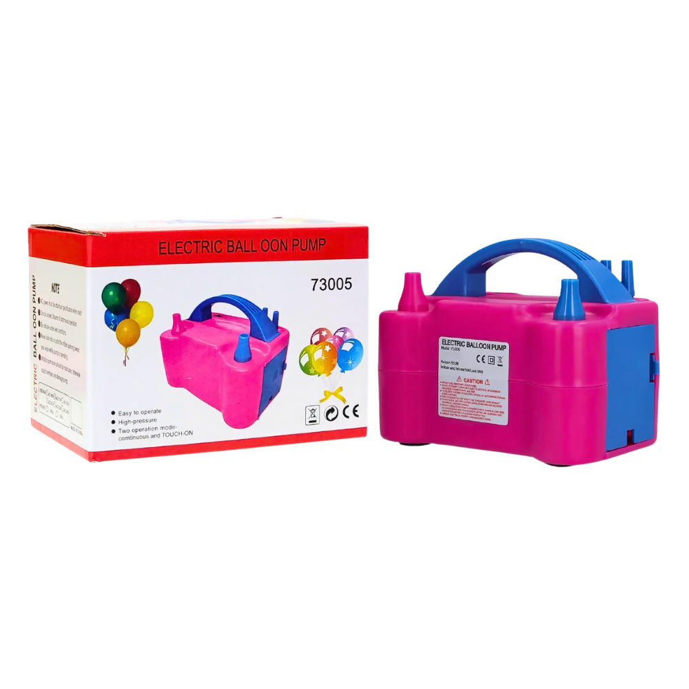 Bomba eléctrica para inflar globos