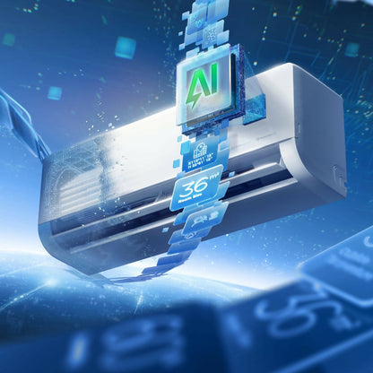 Aire Acondicionado Inteligencia Artificial Inverter WiFi SEER 18 12,000 BTU 220V Midea