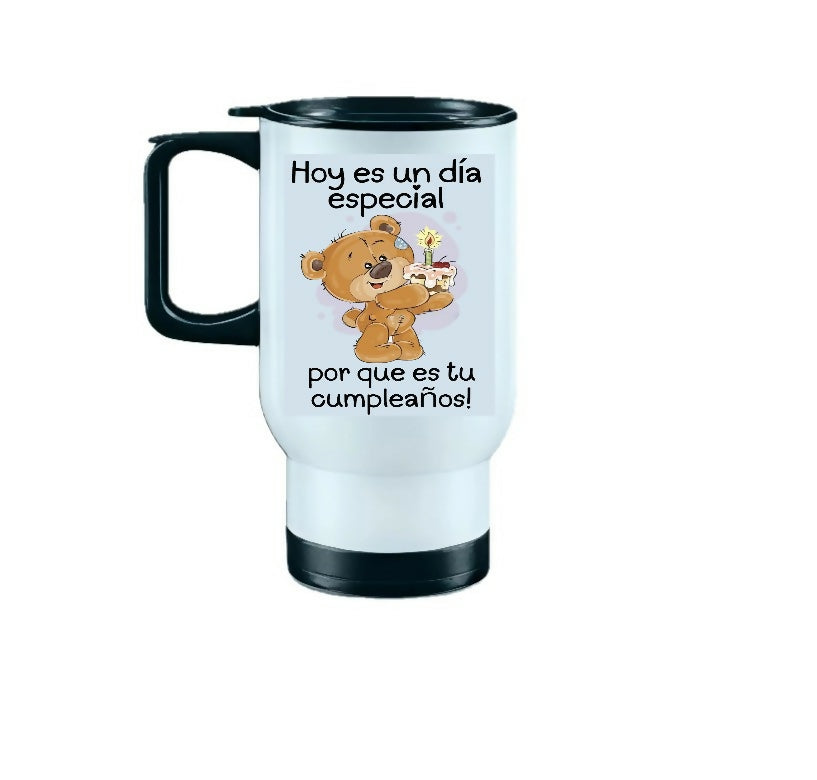 Taza Térmica blanca