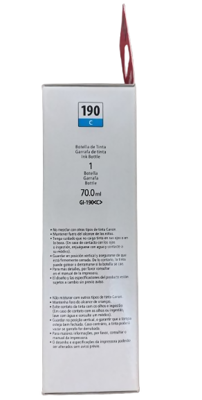 Tinta Canon PIXMA 190C