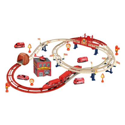 Pista city track 57 PCS - para niño