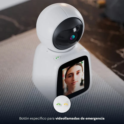Cámara Inteligente PTZ Wi-Fi Nexxt Home NHC-IP20 | Full HD 1080p | Visión Nocturna | Audio Bidireccional | Alarma y Videollamada de Emergencia