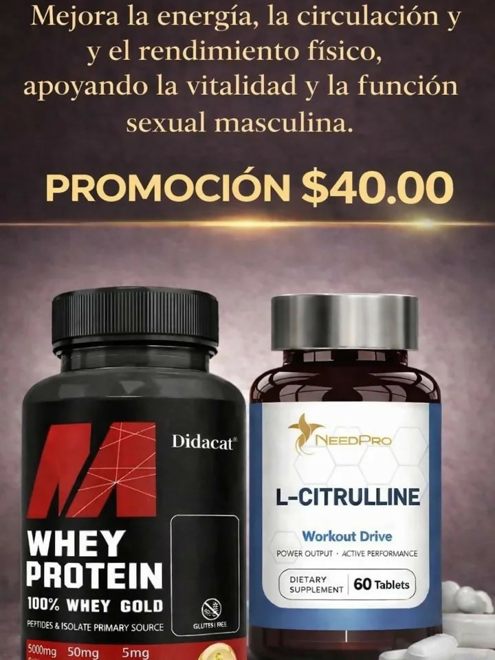 Proteinas + L-Citrulina
