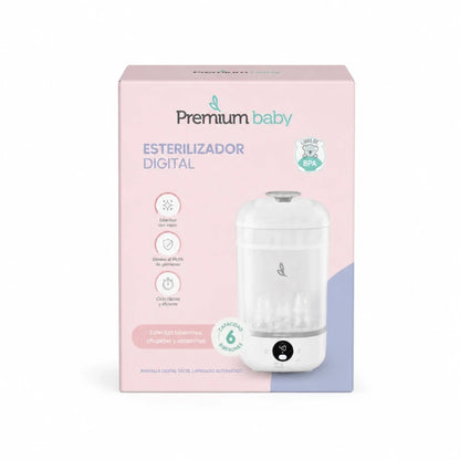Esterilizador Digital para Biberones - Premium Baby