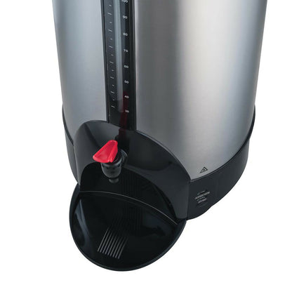Percoladora de acero inoxidable para 100 tazas Oster
