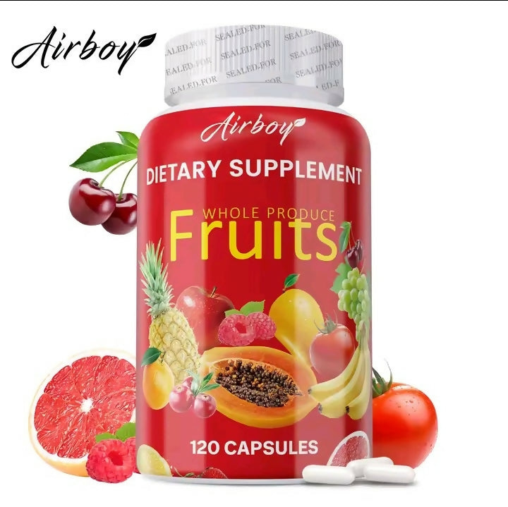 💥 WHOLE PRODUCE FRUITS – 120 CÁPSULAS 💥