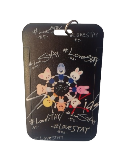 STRAYKIDS - SKZOO HOLDER PHOTOCARD LLAVERO