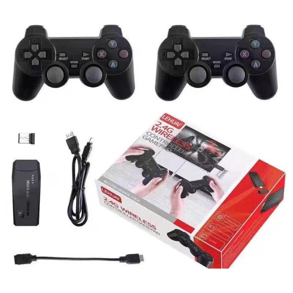 Consola retro 4k ultra HD game stick lehual