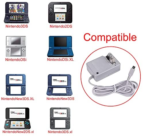 Cargador para Nintendo Dsi Ndsi 3DS / 3DSXL / Nuevo 3DS / Nuevo 3Dsll / 2DS / Dsi / Dsixl