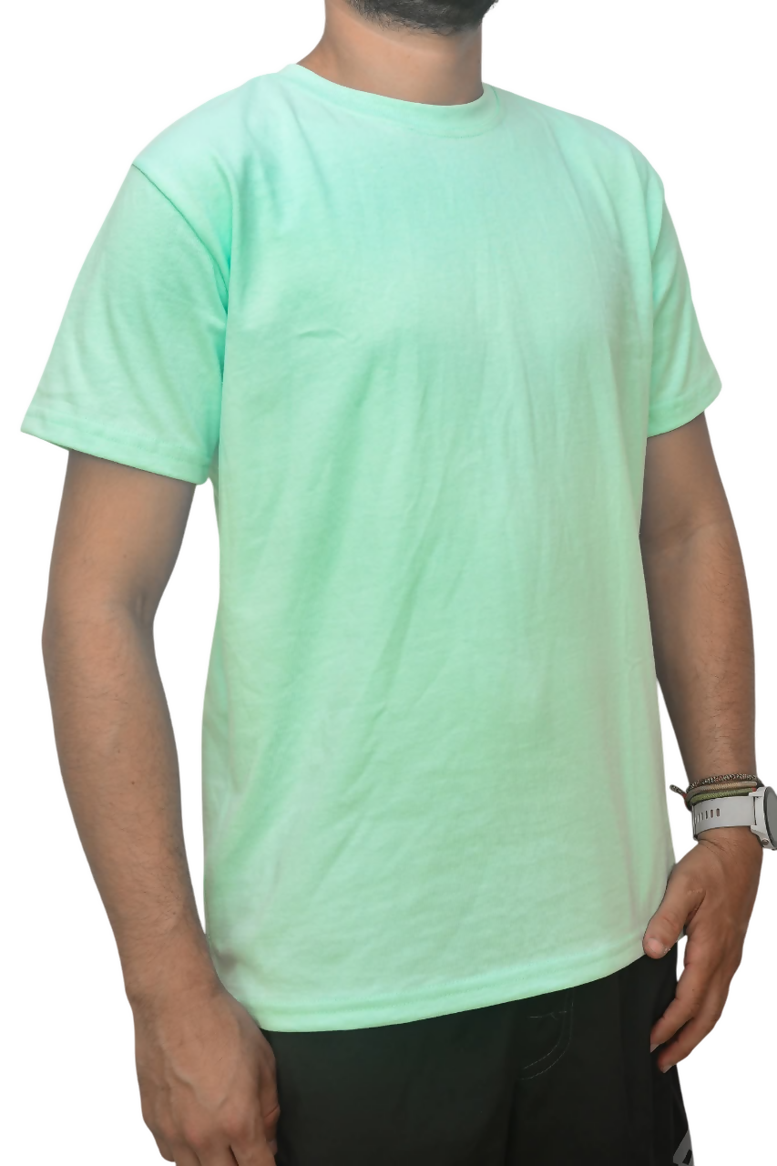 Camiseta unisex verde limon