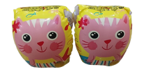 FLOTADORES DE BRAZOS DE GATITOS FELICES