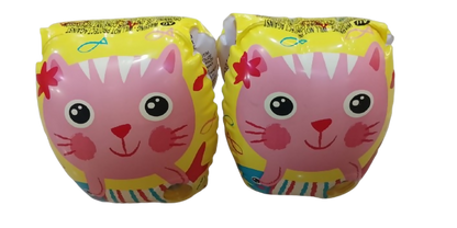 FLOTADORES DE BRAZOS DE GATITOS FELICES