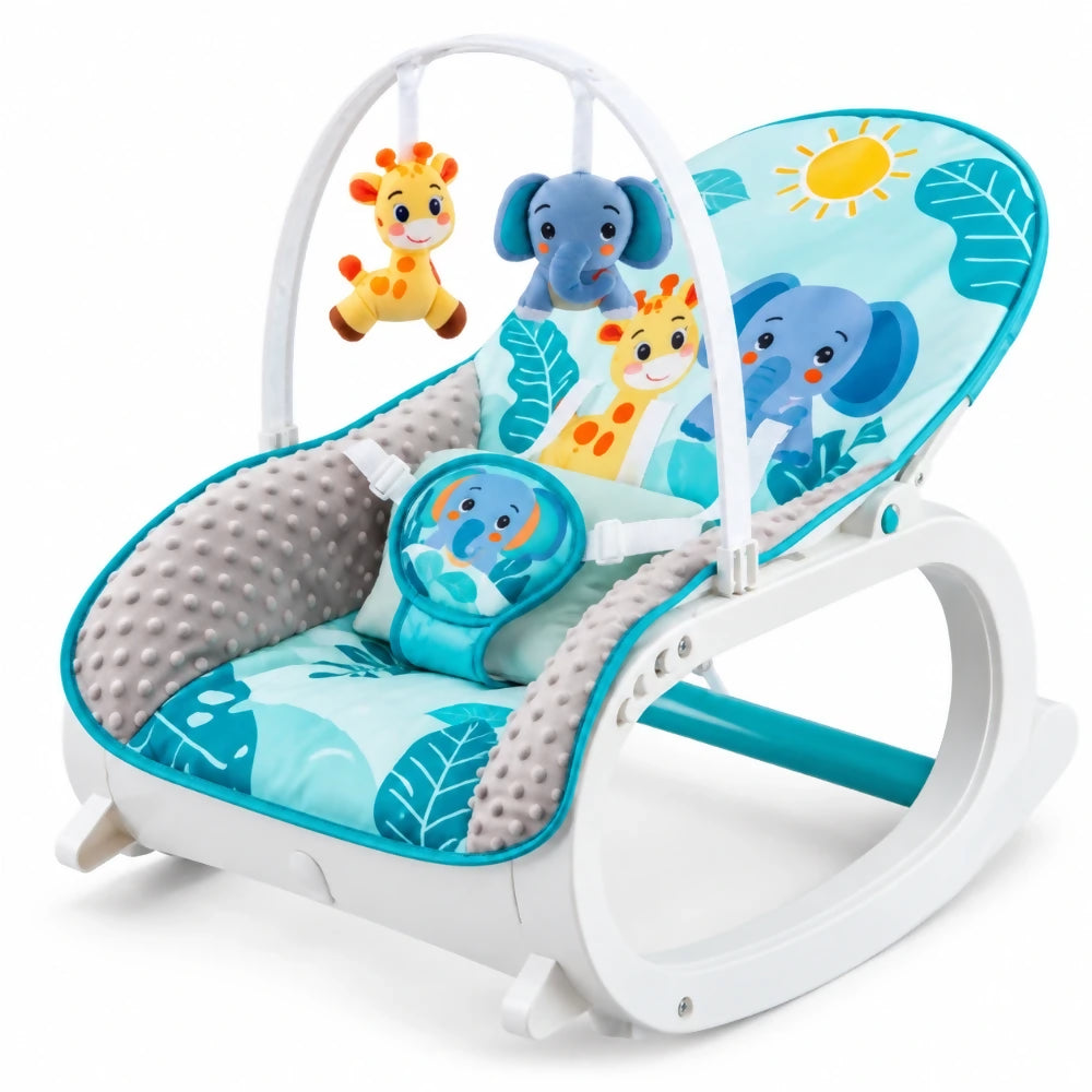 Silla Mecedora para Bebé con Juguetes - Bebesitos