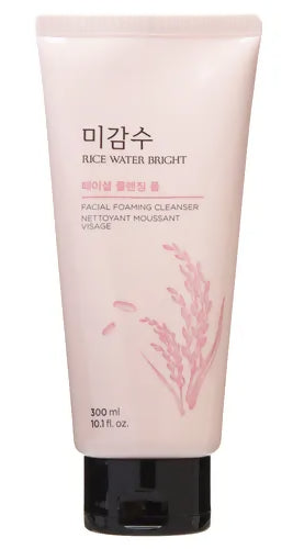 THE FACE SHOP - RICE WATER BRIGHT CLEASING FOAM 300ML