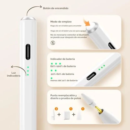 Lápiz Óptico para iPad (2018-2025)