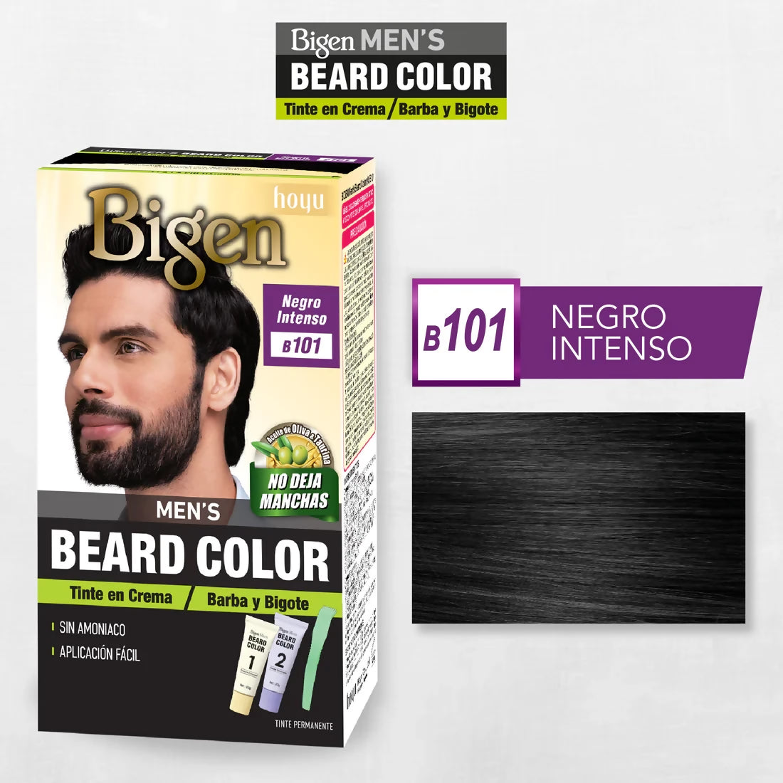 Tinte Men´s Barba No. B101 - Negro Intenso (BIGEN)