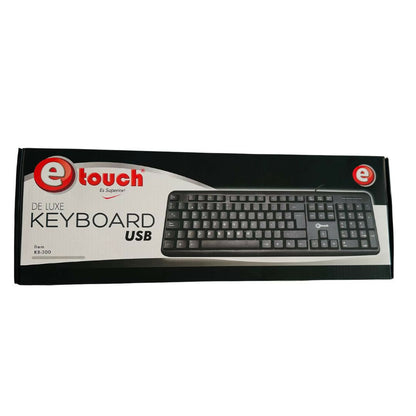 TECLADO USB ELITE ETOUCH KB-300