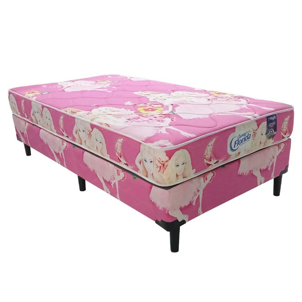 CAMA DE ESPUMA INFANTIL PARA NIÑA