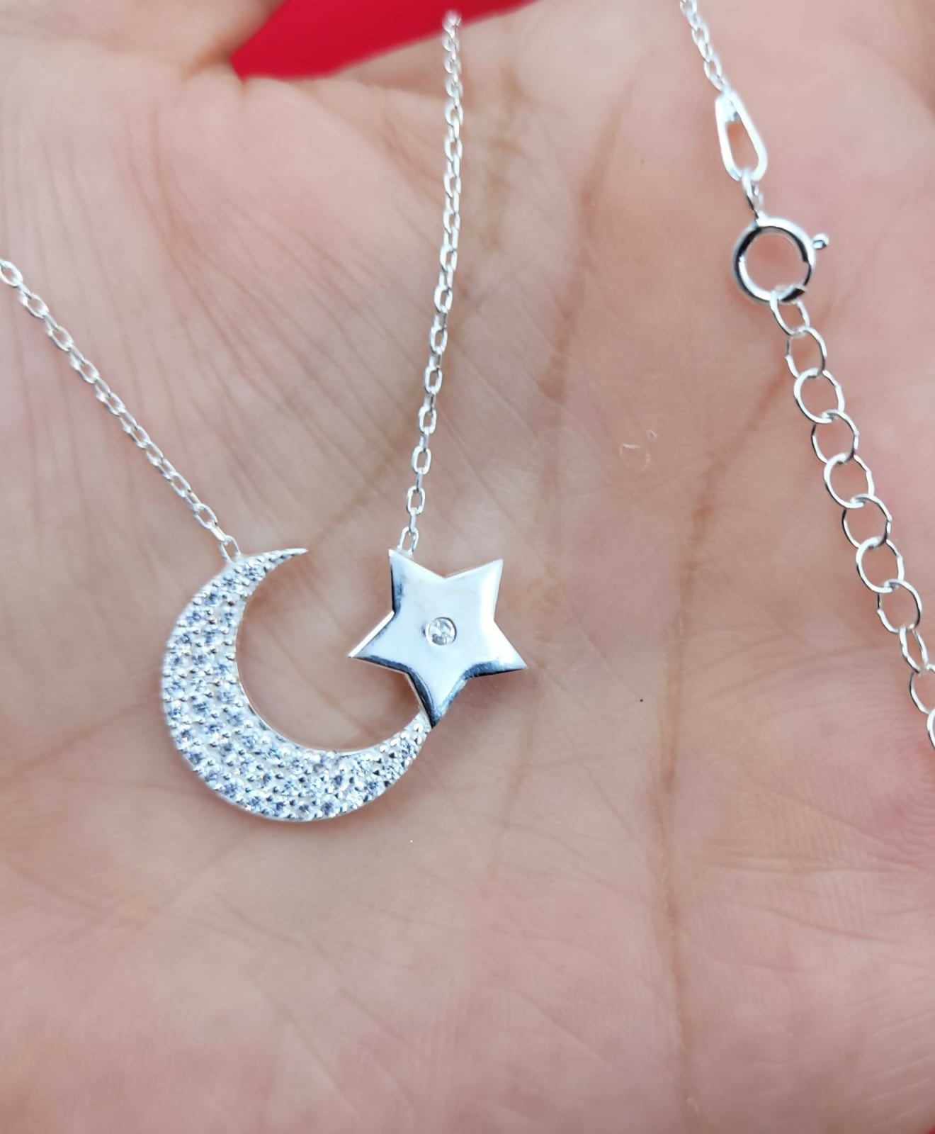 Gargantilla Estrellas Plata S925