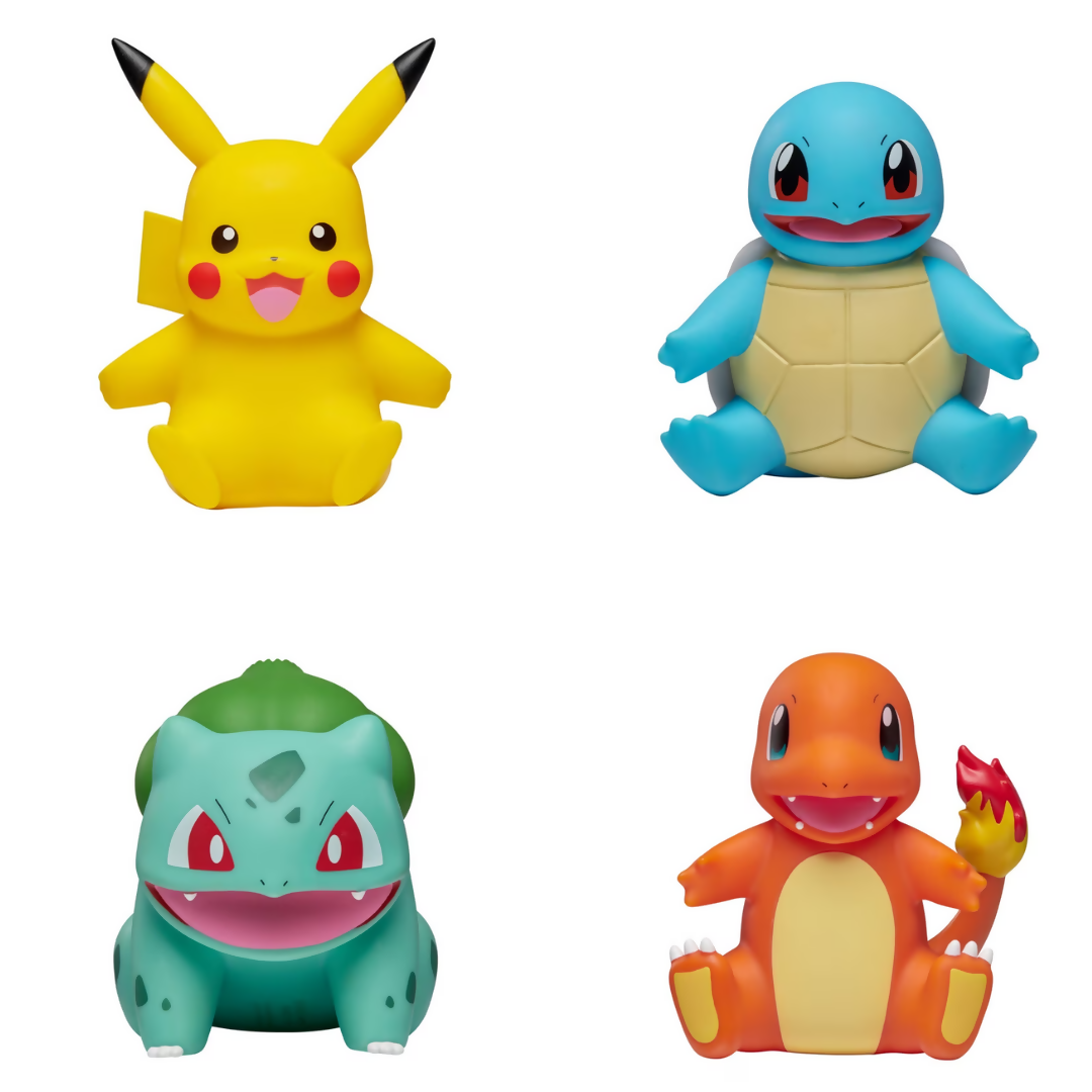 Pokemon Select 4 Pack Vinyl figure Kanto 11cm.
